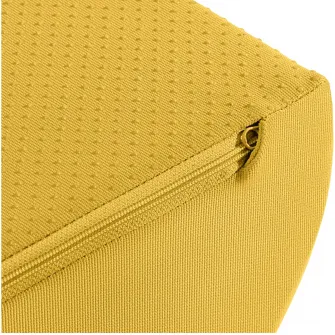 Suport ergonomic Leitz Cosy, pentru picioare, husa lavabila, albastru celest