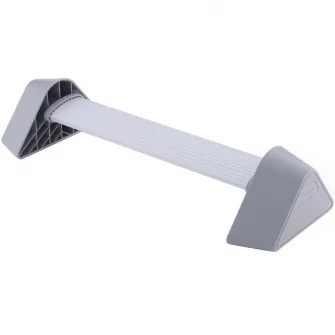 Suport ergonomic pentru picioare, Kensington, cu bara pivotanta, gri
