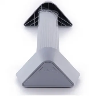 Suport ergonomic pentru picioare, Kensington, cu bara pivotanta, gri