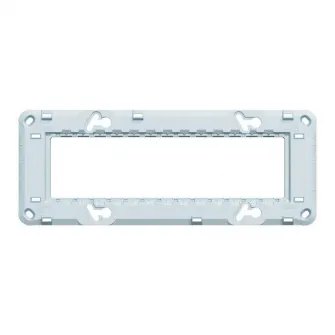 Suport fixare Schneider Electric Noua Unica NU7107, 7 module, pentru rama priza/intrerupator