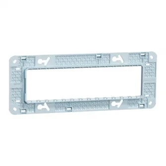 Suport fixare Schneider Electric Noua Unica NU7107, 7 module, pentru rama priza/intrerupator
