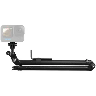 Suport GoPro pentru bicicleta (brat+bara), 2 brate fibra Carbon