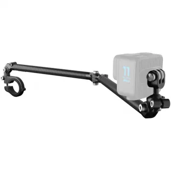 Suport GoPro pentru bicicleta (brat+bara), 2 brate fibra Carbon