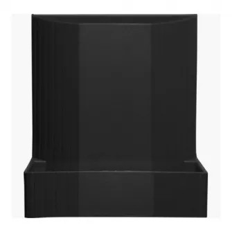 Suport instrumente de scris Exacompta EcoBlack,3 compartimente, PP, Certificat Blue-Angel, 123x90x111mm, Negru