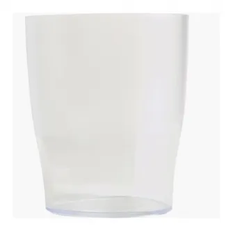 Suport instrumente de scris Exacompta EcoPen, Plastic, Certificat Blue-Angel, Pahar, 60x80x95 mm, Transparent Cristal