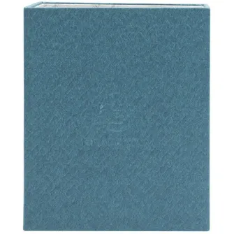 Suport instrumente de scris Exacompta OfficeByMe, 3 compartimente, carton 3mm, 9x9x10,7 cm, Albastru
