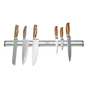 Suport magnetic Heinner pentru cutite, aluminiu, 61.5 cm