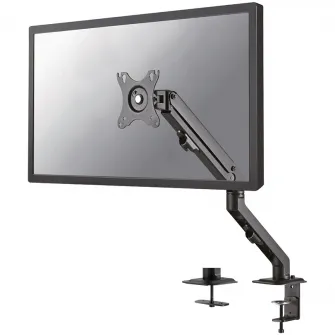 Suport monitor pentru birou, brat cu clema, Neomounts by Newstar, 17-27, negru