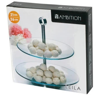 Suport prajituri 2 etaje, Ambition Leila, 30 cm