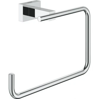 Suport prosop Grohe Essentials Cube, fixare ascunsa, Crom