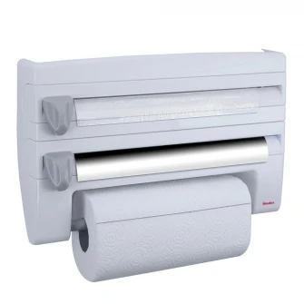 Suport rola/folie Metaltex, 39x10x25cm