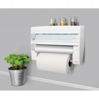 Suport rola/folie Metaltex, 39x10x25cm