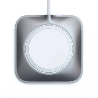 Suport Satechi din aluminiu pentru MagSafe Charger, Space Grey