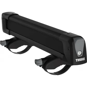 Suport schiuri Thule SnowPack TH732406, prindere pe bare transversale pentru maxim 4 perechi de schiuri sau 2 placi snowboard, negru