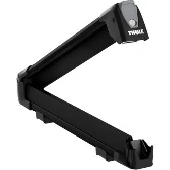 Suport schiuri Thule SnowPack TH732406, prindere pe bare transversale pentru maxim 4 perechi de schiuri sau 2 placi snowboard, negru