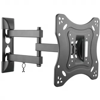 Suport TV de perete A+ SPB5123, reglabil, 23"-43", Negru