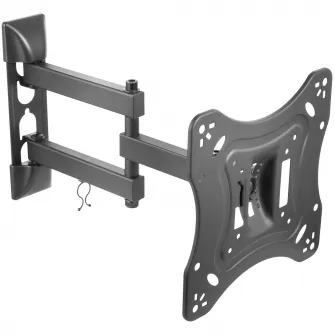 Suport TV de perete A+ SPB5123, reglabil, 23"-43", Negru