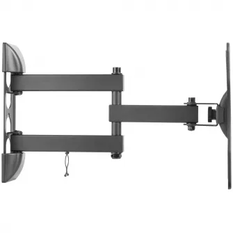 Suport TV de perete A+ SPB5123, reglabil, 23"-43", Negru