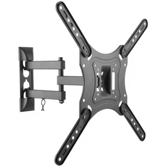 Suport TV de perete A+ SPB5143, reglabil, 23"-55", Negru