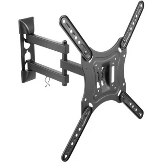 Suport TV de perete A+ SPB5143, reglabil, 23"-55", Negru