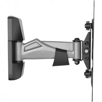 Suport TV de perete A+ SPBL10221, reglabil, 23"-43", Negru-Argintiu