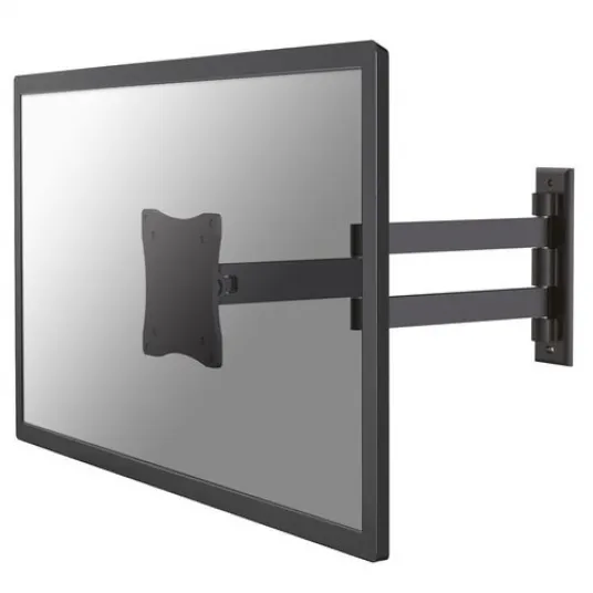 Настенное крепление для телевизора Neomounts, FPMA-W830BLACK, регулируемого типа, 10–27 дюймов (25–67 см), макс. 12 кг, черное
