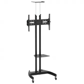 Suport TV mobil A+ SM23B, reglabil, 32"-60", Negru