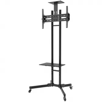 Suport TV mobil A+ SML28B, reglabil, 37"-80", Negru