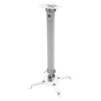 Suport Videoproiector de tavan A+ Bracket, reglabil, 545-900mm, Argintiu