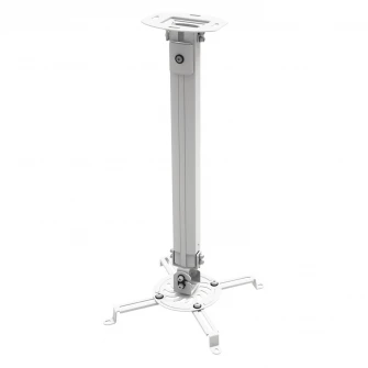 Suport Videoproiector de tavan A+ Bracket, reglabil, 545-900mm, Argintiu