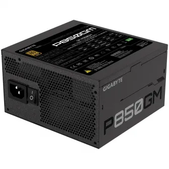 Блок питания Gigabyte P850GM, 80 PLUS Gold, 850 Вт, PFC Active, полностью модульный