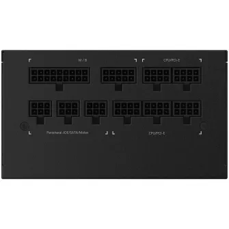 Блок питания Gigabyte P850GM, 80 PLUS Gold, 850 Вт, PFC Active, полностью модульный