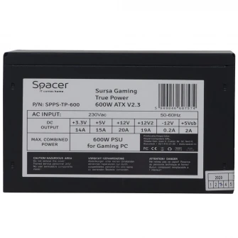 Sursa Spacer TP600, 600W