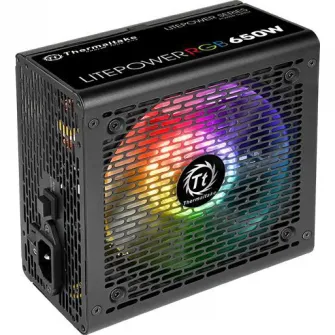 Sursa Thermaltake Litepower, 650W, RGB, 80 Plus