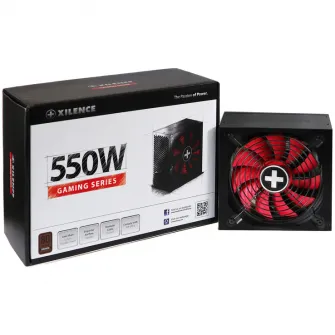 Sursa Xilence Gaming XN215 XP550R10, 80 PLUS® Bronze, 550W, DC to DC