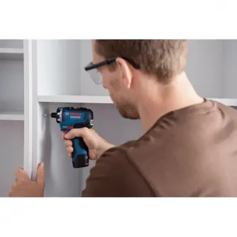Surubelnita pe acumulator Bosch Professional GSR12V-35HX, 12 V, 20/35 Nm, 1750 RPM, 1 clema prindere centura, 1 su port biti, 1/2 insertie L-Boxx accesorii, 1/2 insertie scula electrica si incarcator, 2 acumulatori, incarcator rapid, cutie L-Boxx