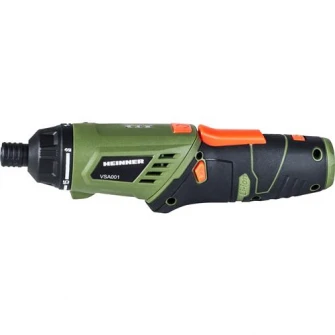 Surubelnita pe acumulator Heinner Li-Ion VSA001, 3.6V, 1.3 Ah, 210 RPM + accesorii