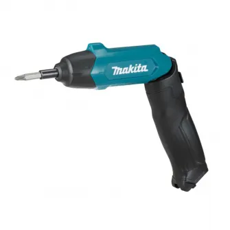 Surubelnita pe acumulator Makita DF001DW, 220 RPM, 3.6 V, 1.5 Ah Li-Ion + set 81 de accesorii