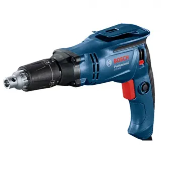 Surubelnita profesionala pentru gips/carton Bosch GTB 06014A2000, 650 W, 5000 RPM, 12 Nm, cu limitator de reglare a adancimii, sistem rapid de desurubare