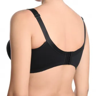 Sutien alaptare Tonus Elast Karina, fara cusaturi, Negru, Negru, 90D