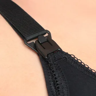 Sutien alaptare Tonus Elast Karina, fara cusaturi, Negru, Negru, 90D