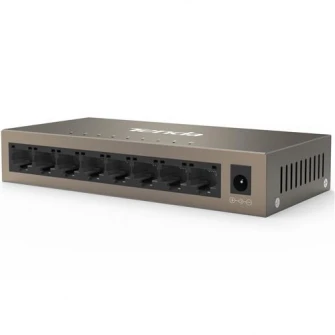 Swich Gigabit Tenda TEG1008M, 8 porturi, carcasa metalica, plug&play