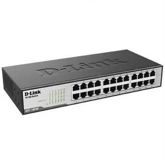 Switch D-Link 24-Port 10/100Mbps Switch, Auto-Uplink