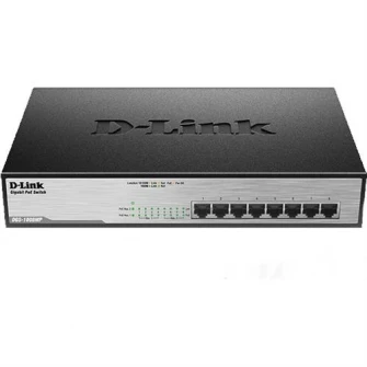Switch D-Link DGS-1008MP, 8-port