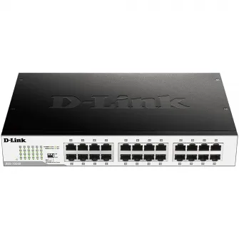 Switch D-Link GigaExpress DGS-1024D, 24x10/100/1000, montabil in rack
