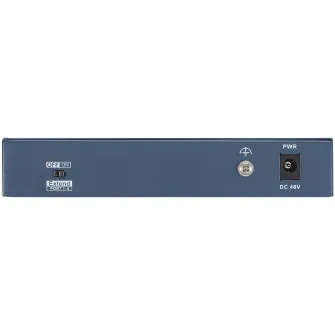 Switch Hikvision DS-3E0106HP-E, 4-Port, PoE