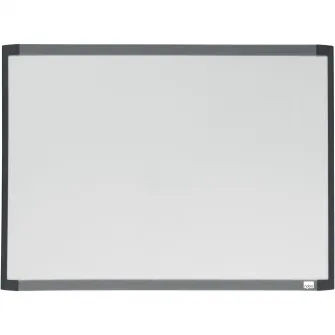 Tabla NOBO, 58x53 cm, magnetica, include marker si magneti, alb, rama alba, gri sau neagra