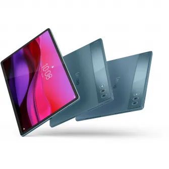 Tableta Lenovo Yoga Tab Plus, Octa-Core, 12.7'' 3K, 144Hz, 16GB LPDDR5x RAM, 256GB, Wi-Fi®, Tidal Teal