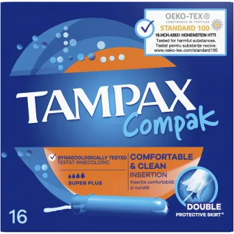 Tampoane interne Tampax Super Plus 16 buc