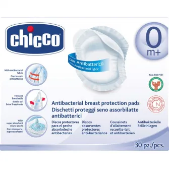 Tampoane pentru san extra confort Chicco Natural Feeling, 30 buc